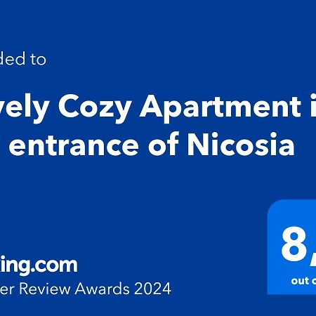 Lovely Cozy Apartment In The Entrance Of Nicosia Aglantzia Extérieur photo